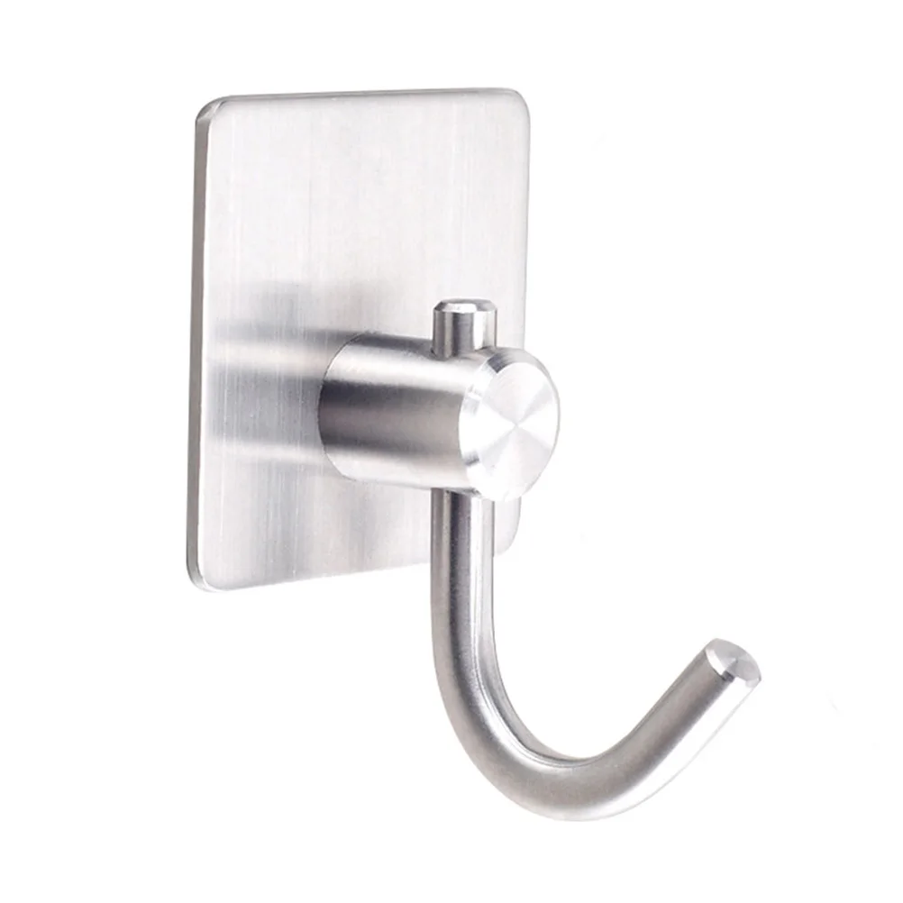 2Pcs Self Adhesive Stainless Steel Hooks Waterproof Non-Slip Wall Hanging Hook for Bathroom Kitchen Robe Coat Bag Hanger
2Pcs Self Adhesive Stainless Steel Hooks Waterproof Non-Slip Wall Hanging Hook for Bathroom Kitchen Robe Coat Bag Hanger