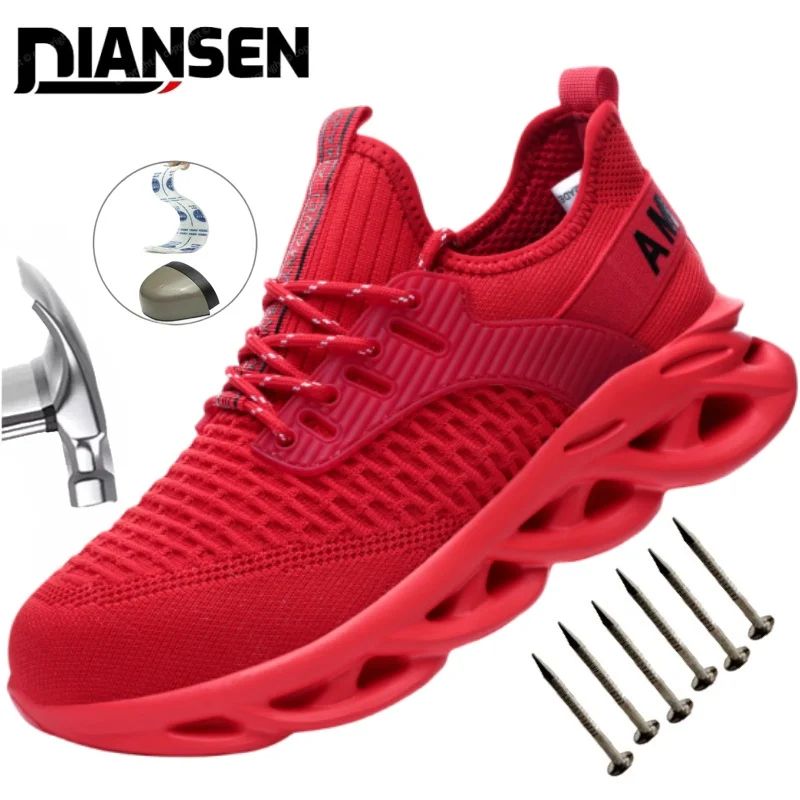 Легкая мужская обувь, рабочие защитные ботинки, противопрокольная обувь с железным носком, удобные кроссовки, мужская защитная рабочая обувь
Легкая мужская обувь, рабочие защитные ботинки, противопрокольная обувь с железным носком, удобные кроссовки, мужская защитная рабочая обувь