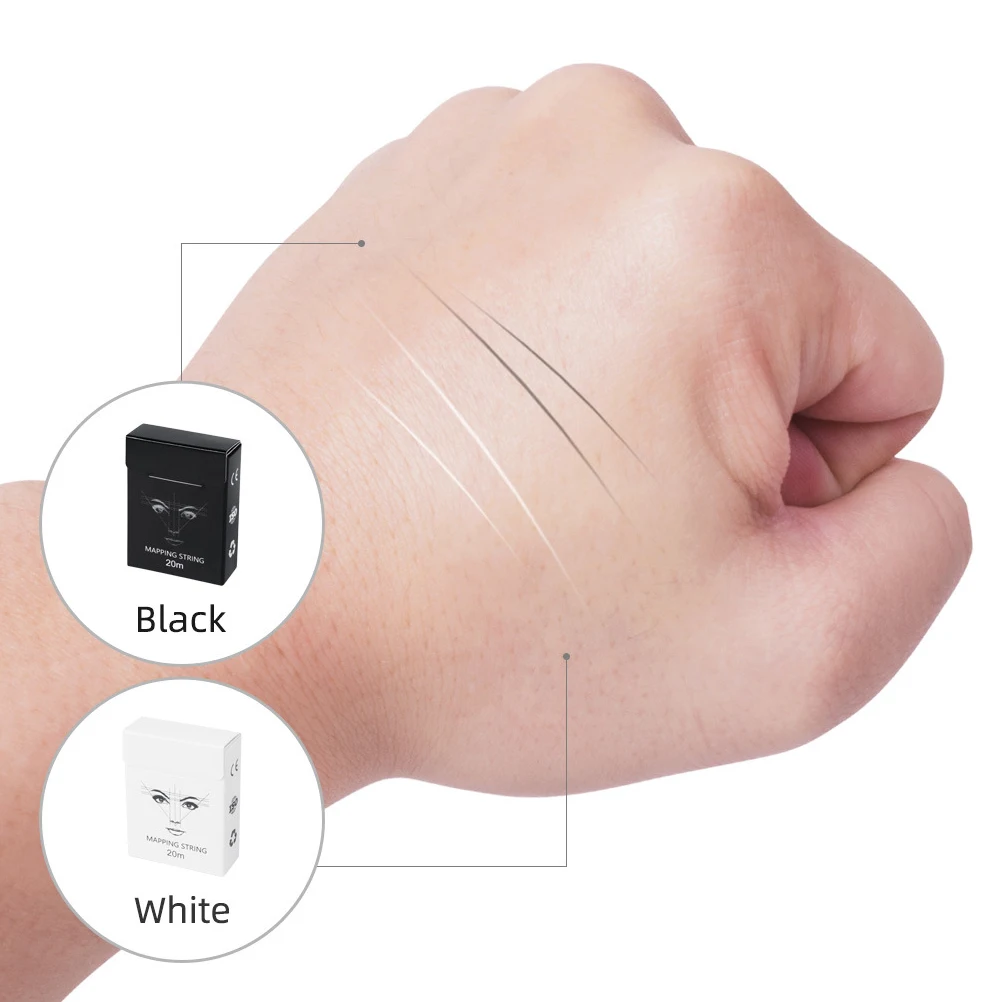 1PC White Eyebrow Mapping String Tool Tattoo Thread Ruler Makeup Supply Eyebrow Drawing Auxiliary Precision Tattooing
1PC White Eyebrow Mapping String Tool Tattoo Thread Ruler Makeup Supply Eyebrow Drawing Auxiliary Precision Tattooing
