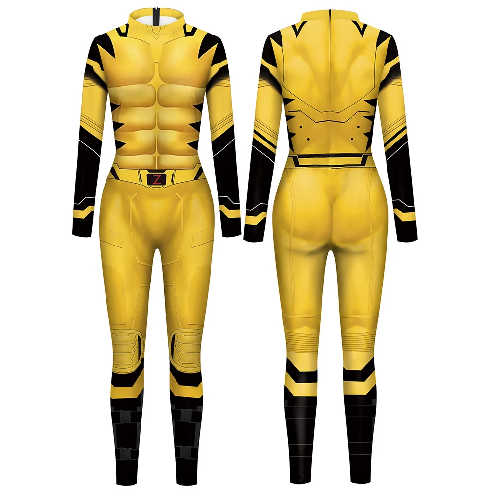 Heroic Wolverine Movie Cosplay Costume Adult Halloween Party Disguise Suit Print Jumpsuit Unisex Carnival Zentai Elastic Catsuit
Heroic Wolverine Movie Cosplay Costume Adult Halloween Party Disguise Suit Print Jumpsuit Unisex Carnival Zentai Elastic Catsuit