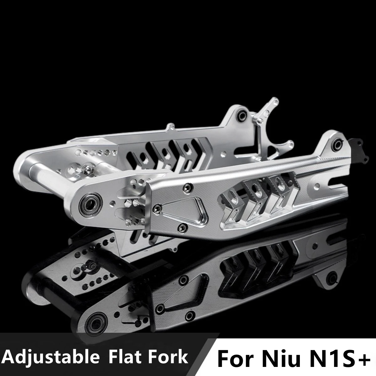 Motorcycle E-scooter CNC Aluminum Alloy Suspension Extend Rear Swing Arm Adjustable Fishbone Rear Flat Fork For Niu N1s+
Motorcycle E-scooter CNC Aluminum Alloy Suspension Extend Rear Swing Arm Adjustable Fishbone Rear Flat Fork For Niu N1s+