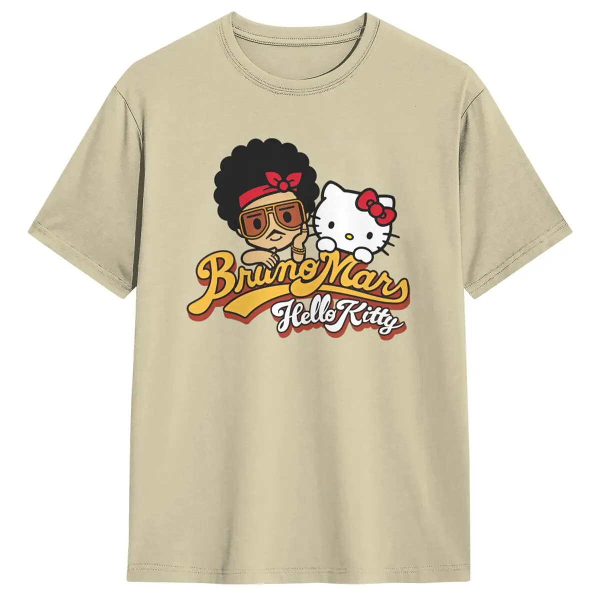 Bruno Mars Hello Kitty T-Shirt Trending T Shirts Short Sleeve Vintage Tops Summer 100% Cotton O-Neck Plus Size Clothing
Bruno Mars Hello Kitty T-Shirt Trending T Shirts Short Sleeve Vintage Tops Summer 100% Cotton O-Neck Plus Size Clothing