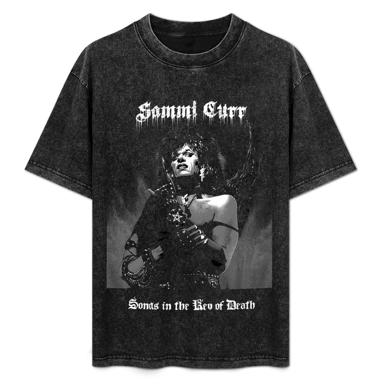 Sammi Curr Black Metal T-Shirt korean fashion cute tops for a boy street wear plain black t shirts men
Sammi Curr Black Metal T-Shirt korean fashion cute tops for a boy street wear plain black t shirts men