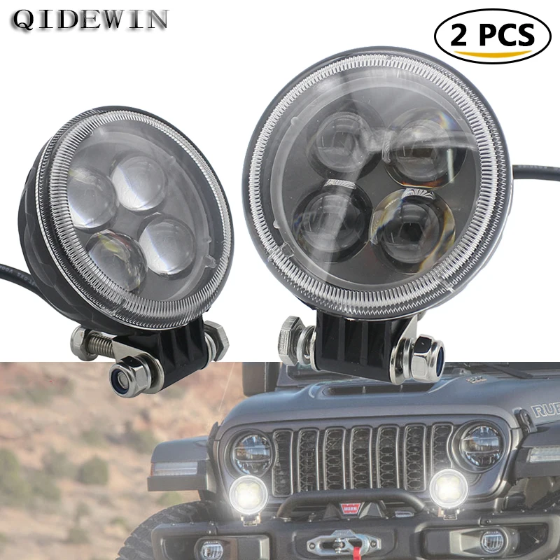 24W Work Light Retrofitting Truck Angel Eye Daytime Running Light Car Super Bright Off-road Spotlights Accessories for Vehicles
24W Work Light Retrofitting Truck Angel Eye Daytime Running Light Car Super Bright Off-road Spotlights Accessories for Vehicles