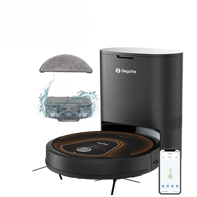 New Arrival Multifunctional Aspirateur Mopping Smart Wet Dry Vacuum Cleaner And Mop With Self-Emptying Dustbin Robot Vacuum Clea
New Arrival Multifunctional Aspirateur Mopping Smart Wet Dry Vacuum Cleaner And Mop With Self-Emptying Dustbin Robot Vacuum Clea