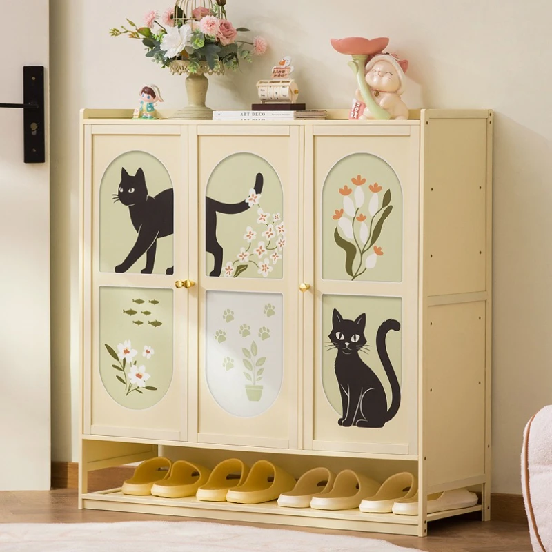 Firm Cat shoe cabinet, multi-layer entry shoe rack at the door of the home, large capacity storage storage cabinet, small narrow
Firm Cat shoe cabinet, multi-layer entry shoe rack at the door of the home, large capacity storage storage cabinet, small narrow