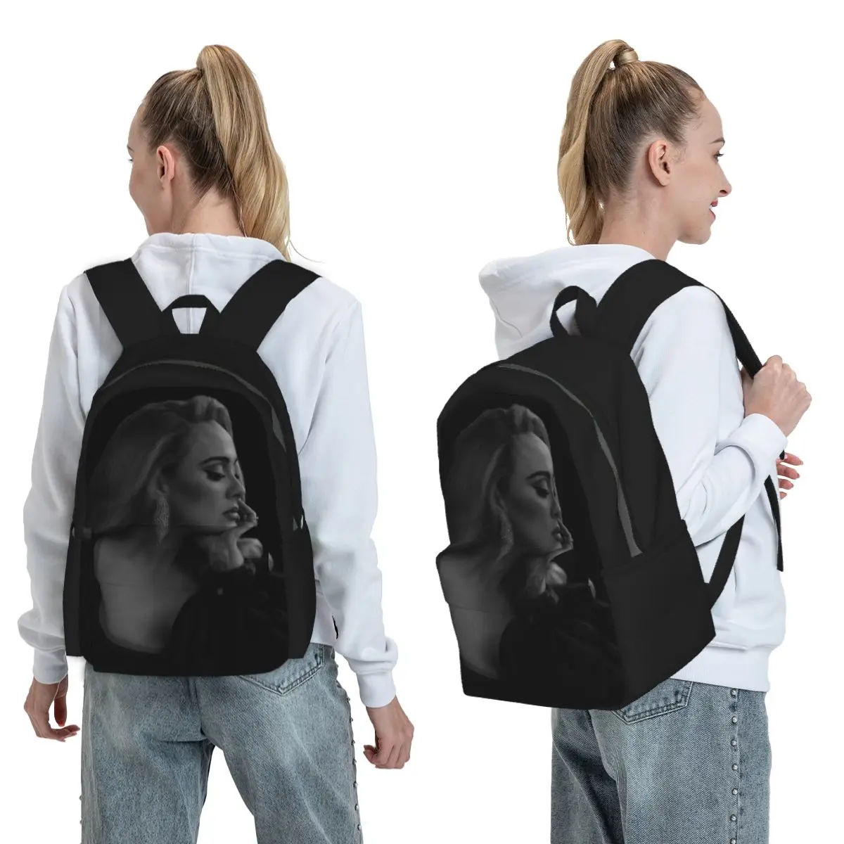 Cool Singer Adele Tour 2024 Backpack Student BookBag Children School Bag Laptop Shoulder Bags for Men Women
Cool Singer Adele Tour 2024 Backpack Student BookBag Children School Bag Laptop Shoulder Bags for Men Women