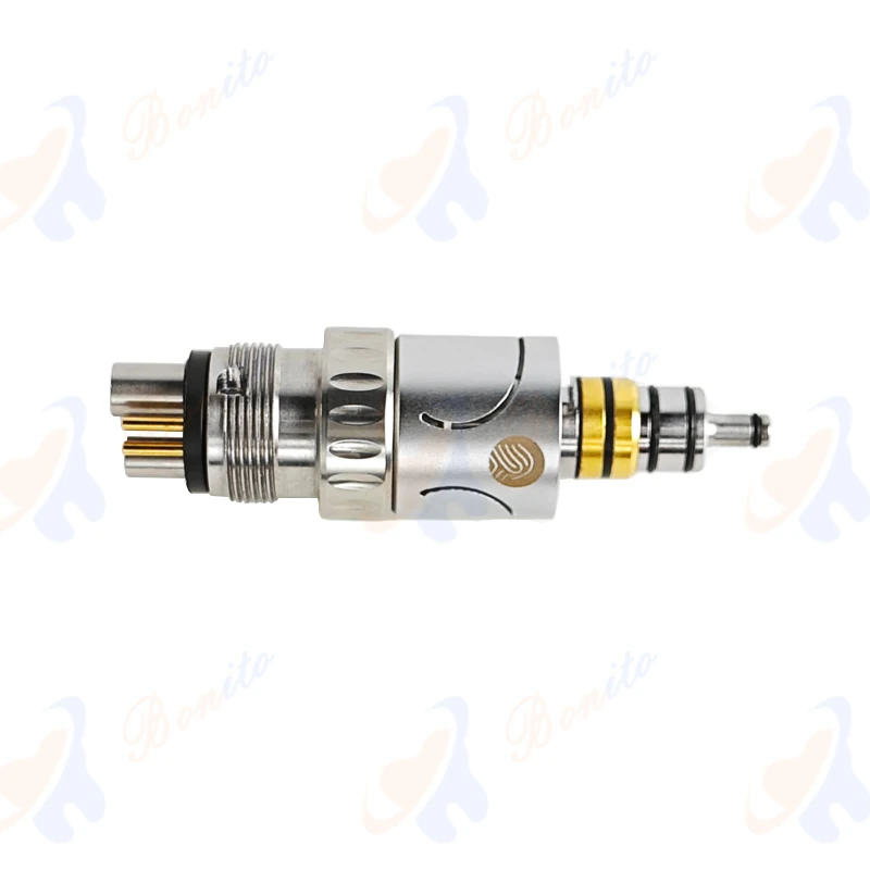 High Quality 6 Hole Fiber Optic Quick Coupling Compatible for Handpiece Drill Equipment
High Quality 6 Hole Fiber Optic Quick Coupling Compatible for Handpiece Drill Equipment