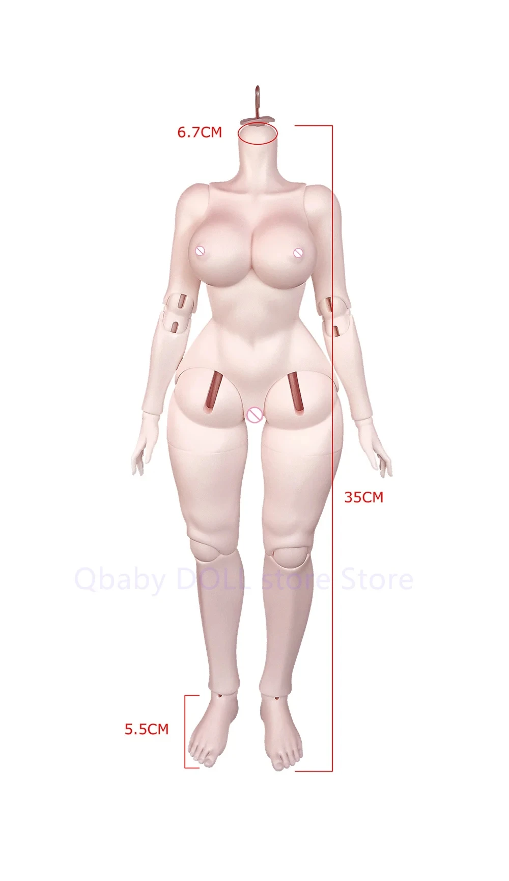 Новый аксессуар sd Girl большой бюст 35 см Bjd1/4-рованные аксессуары для тела человека
Новый аксессуар sd Girl большой бюст 35 см Bjd1/4-рованные аксессуары для тела человека