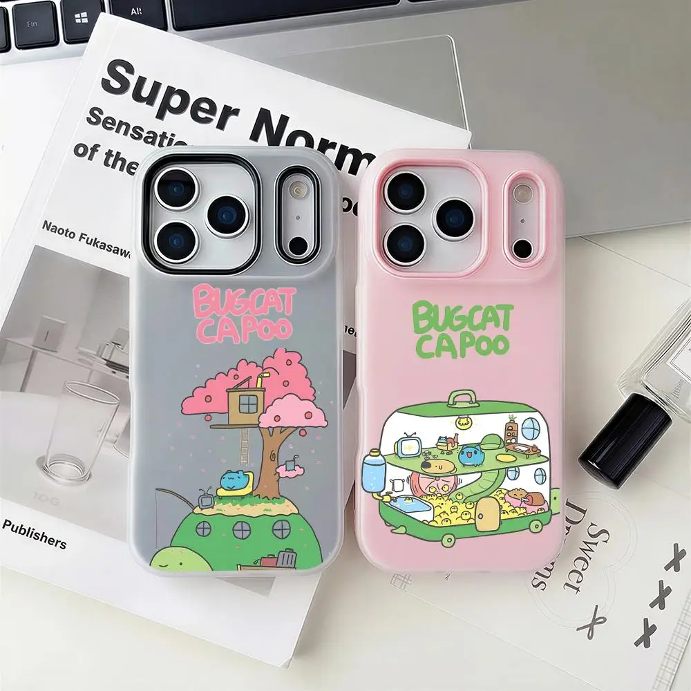 Bugcat CapooS Phone Case 2-in-1 Detachable Clear Case with Slot for Cards & Photos iPhone 12-17
Bugcat CapooS Phone Case 2-in-1 Detachable Clear Case with Slot for Cards & Photos iPhone 12-17