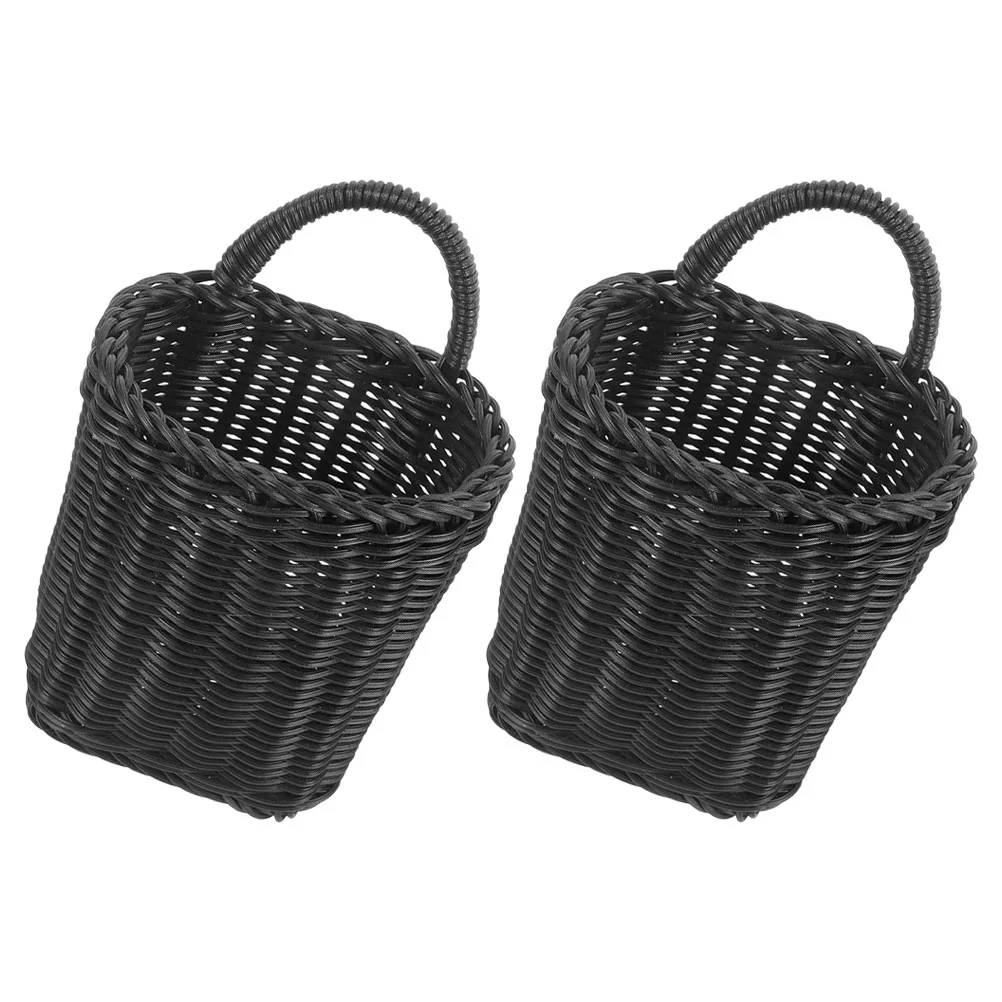 2 Pcs Hanging Basket Flower Retro Outdoor Fruit Vegetable Woven Baskets for Storage Plastic
2 Pcs Hanging Basket Flower Retro Outdoor Fruit Vegetable Woven Baskets for Storage Plastic