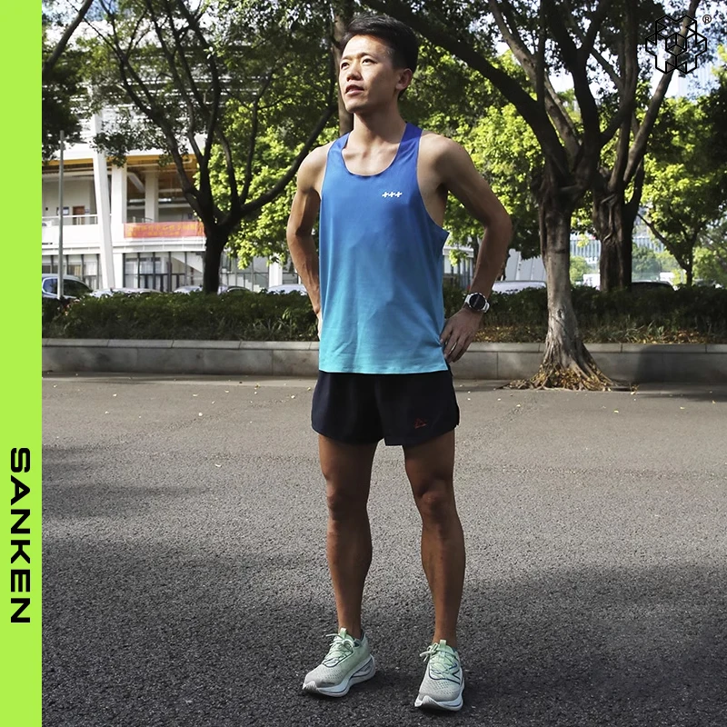 Майка для бега Sanken Marathon, мужская, облегающая, быстросохнущая, для спортивных тренировок, молодежная, энергичная, для электронной коммерции, без рукавов
Майка для бега Sanken Marathon, мужская, облегающая, быстросохнущая, для спортивных тренировок, молодежная, энергичная, для электронной коммерции, без рукавов