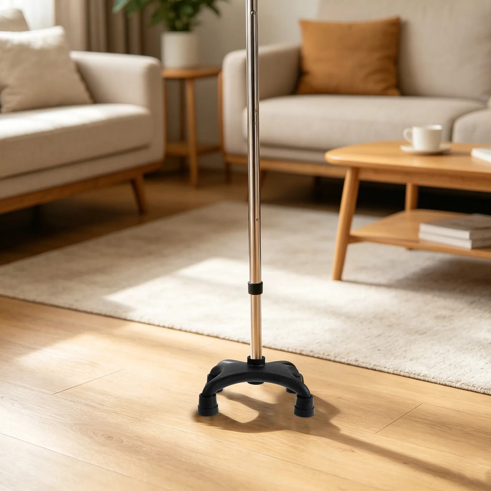 Quad Tip for Walking Cane Four Prong Base Non Slip Foot Replacement Senior Mobility Aid Home Use Heavy Duty Walking Cane Foot
Quad Tip for Walking Cane Four Prong Base Non Slip Foot Replacement Senior Mobility Aid Home Use Heavy Duty Walking Cane Foot