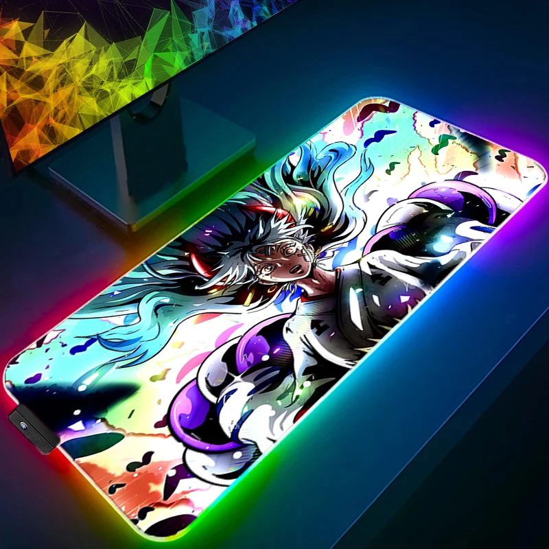 RGB Large Gaming Mouse Pad one piece Yamato Anime PC Computer Gamer Desk Mat Backlight XXL Anime Laptop LED Mousepad Backlight
RGB Large Gaming Mouse Pad one piece Yamato Anime PC Computer Gamer Desk Mat Backlight XXL Anime Laptop LED Mousepad Backlight