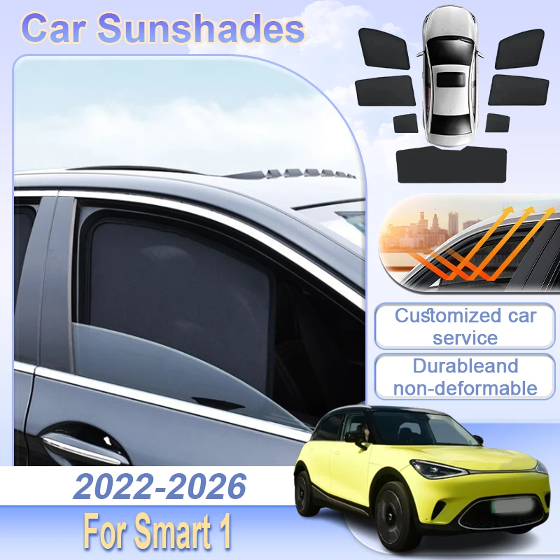Солнцезащитная сетка для автомобиля Smart 1 2022-2026: магнитная, с защитой от УФ-излучения, для конфиденциальности и защиты от солнца
Солнцезащитная сетка для автомобиля Smart 1 2022-2026: магнитная, с защитой от УФ-излучения, для конфиденциальности и защиты от солнца