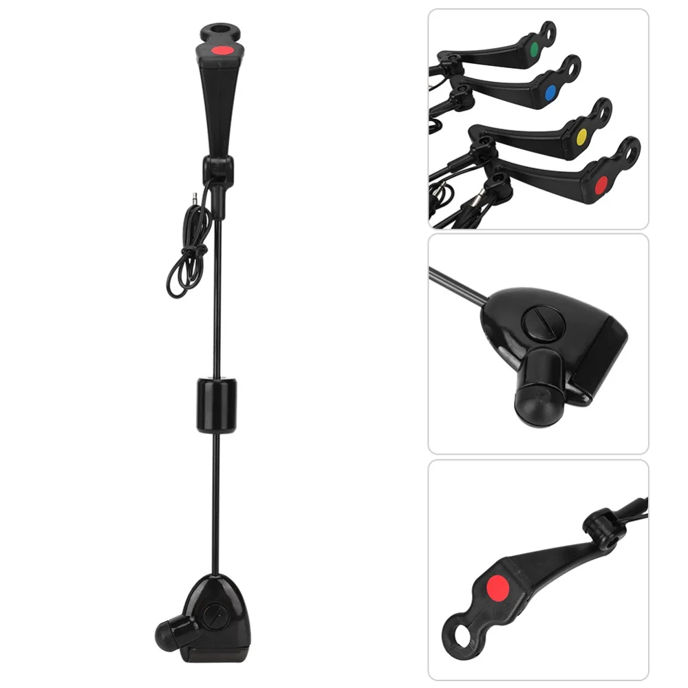 4PCS Durable LED Illuminated Fishing Bite Alarm Sound Light Alert Sensitive Fish Bite Indicator Bite Alarm Hangers Night Fishing
4PCS Durable LED Illuminated Fishing Bite Alarm Sound Light Alert Sensitive Fish Bite Indicator Bite Alarm Hangers Night Fishing