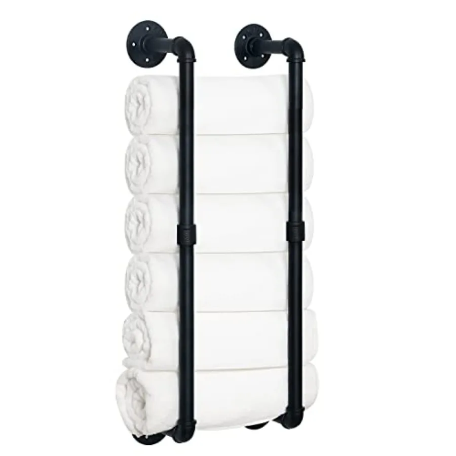 dustrial Pipe Towel Rack Farmhouse Bathroom Towel Storage Holder Vtage Style Towel Organization Wall Mounted Matte
dustrial Pipe Towel Rack Farmhouse Bathroom Towel Storage Holder Vtage Style Towel Organization Wall Mounted Matte