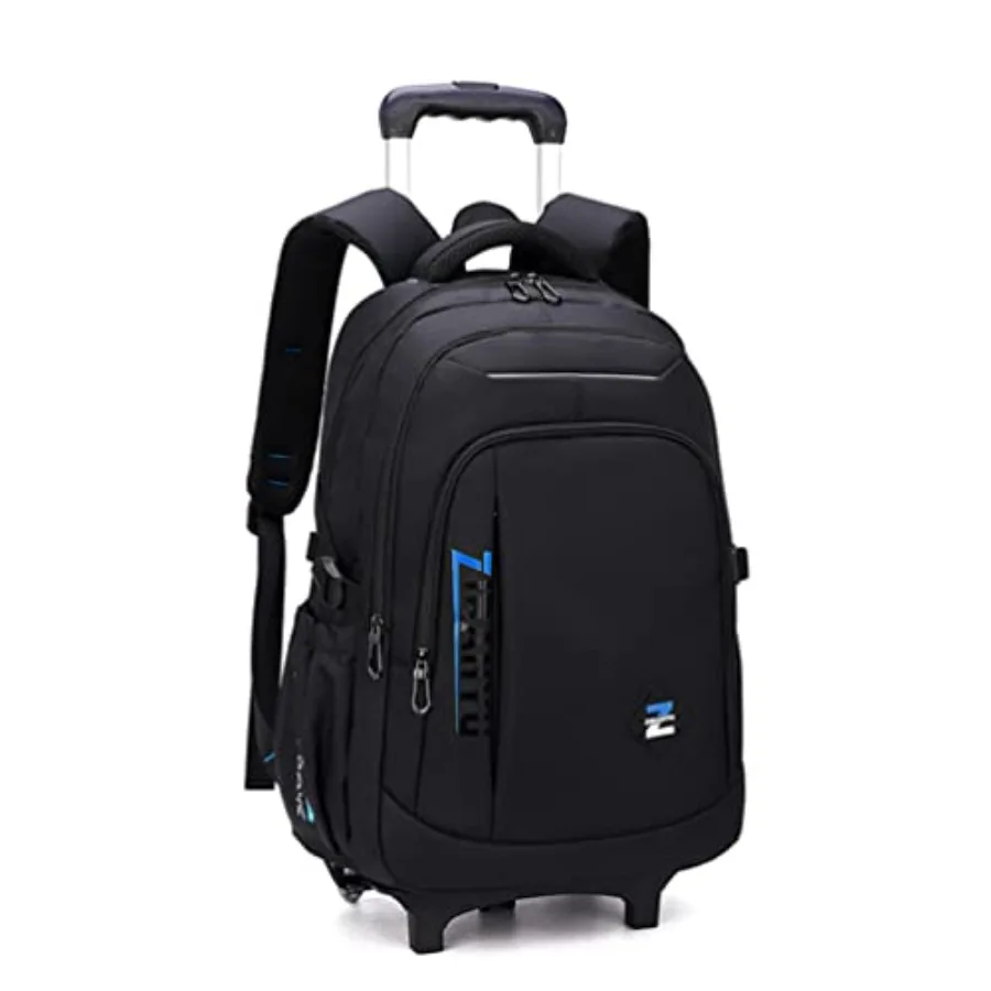 Solid Color Trolley Backpack Schoolbag for Middle School Students Elementary Rolling Bag Daypack for Teen Boys
Solid Color Trolley Backpack Schoolbag for Middle School Students Elementary Rolling Bag Daypack for Teen Boys