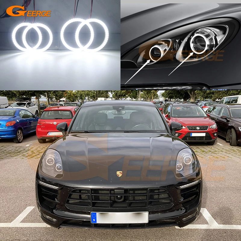 For Porsche Macan 95B 2014 2015 2016 2017 2018 Xenon Headlight Ultra Bright LED Angel Eyes Kit Halo Rings Day Light
For Porsche Macan 95B 2014 2015 2016 2017 2018 Xenon Headlight Ultra Bright LED Angel Eyes Kit Halo Rings Day Light