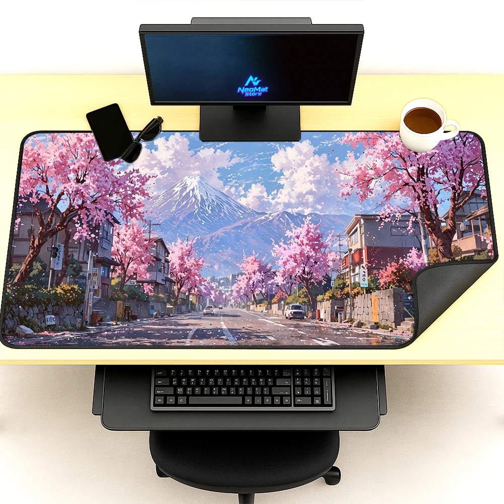 Japanese Sakura Mouse Pad Gaming Desk Mat 120x60 Blossom Mountain View Mousepad Cherry Giant Accessories Full Desk
Japanese Sakura Mouse Pad Gaming Desk Mat 120x60 Blossom Mountain View Mousepad Cherry Giant Accessories Full Desk
