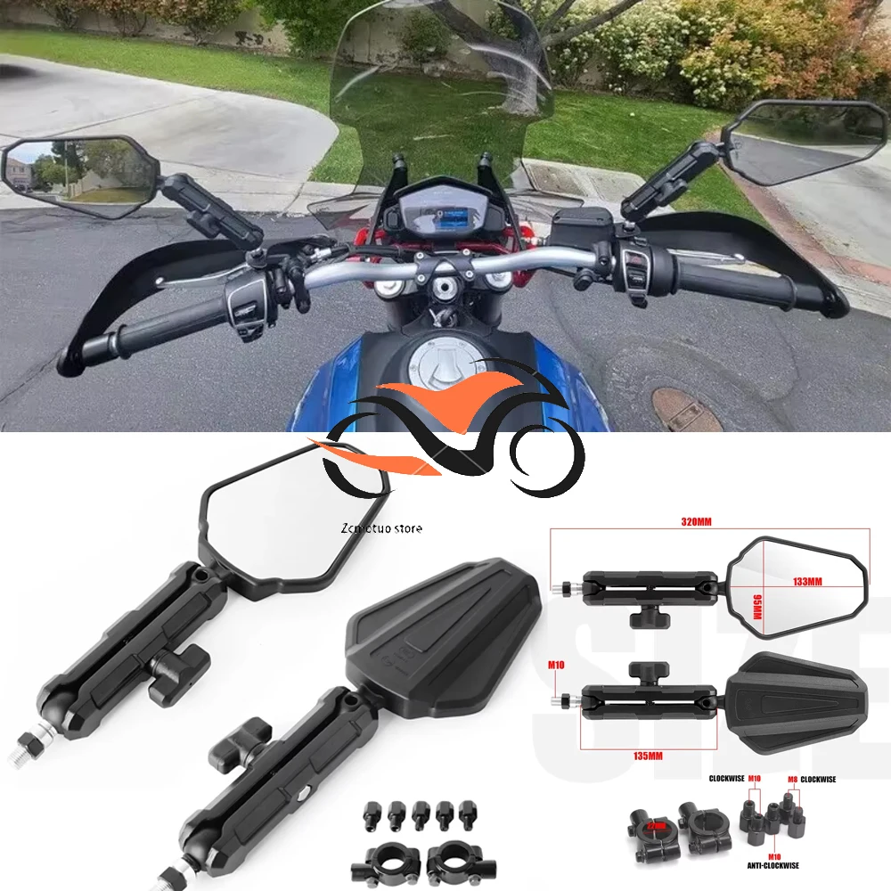Зеркала заднего вида для мотоцикла YAMAHA, складные зеркала заднего вида TENERE 700 Tenere 700 Adventure ADV для xt660z xt1200 Tracer 9 GT
Зеркала заднего вида для мотоцикла YAMAHA, складные зеркала заднего вида TENERE 700 Tenere 700 Adventure ADV для xt660z xt1200 Tracer 9 GT