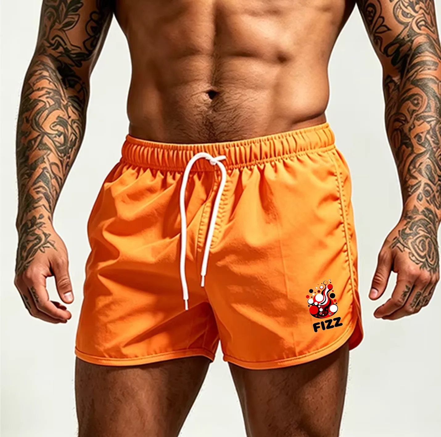 Men Quick Dry Beach Shorts Abstract Red Bubble Print Elastic Drawstring Split Hem Summer Surf Swim Board Trunks-F78
Men Quick Dry Beach Shorts Abstract Red Bubble Print Elastic Drawstring Split Hem Summer Surf Swim Board Trunks-F78