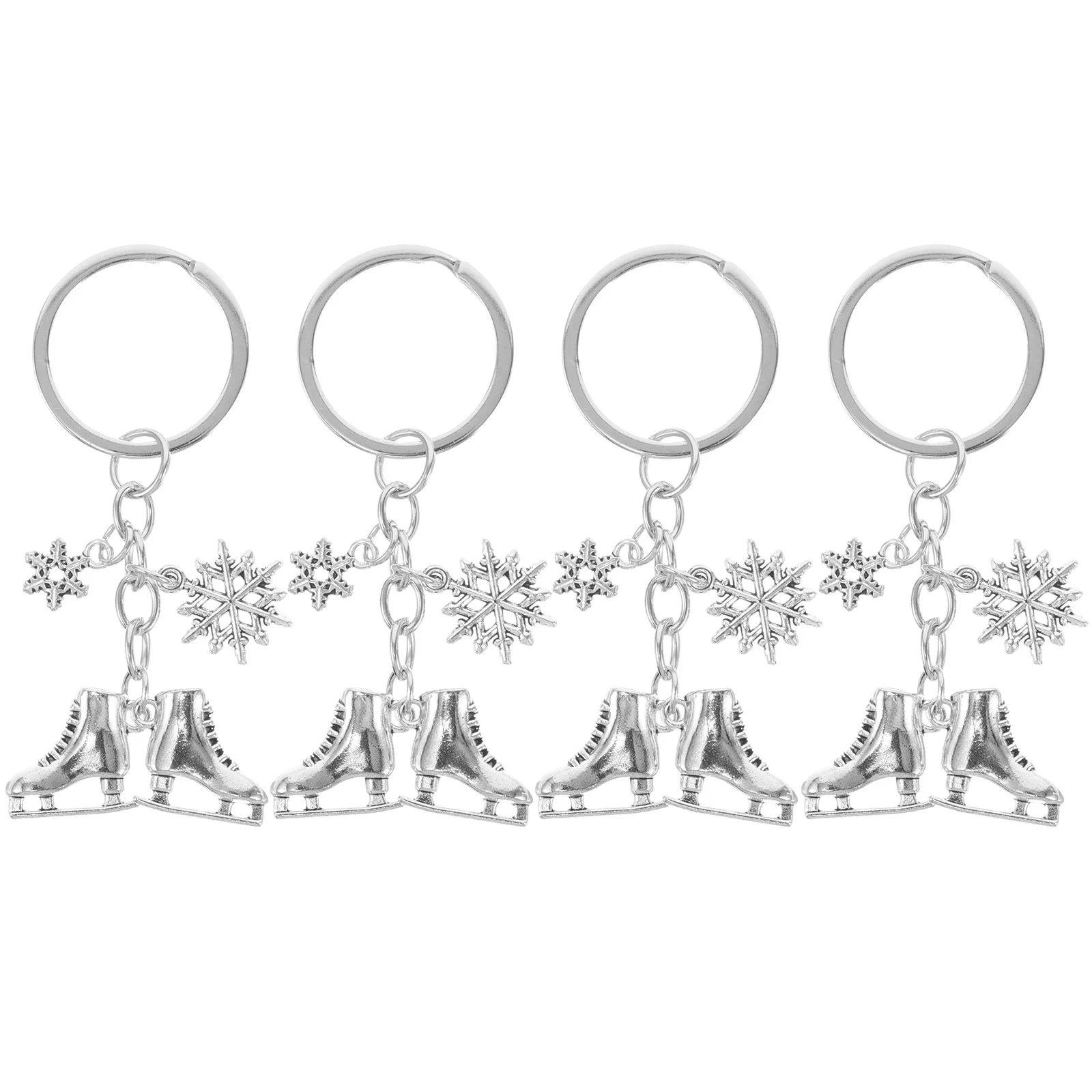 4 Pcs Skate Keychain Skates Shoes Games Small Souvenirs Ice Skating Snowflakes Decoration Zinc Alloy Favor
4 Pcs Skate Keychain Skates Shoes Games Small Souvenirs Ice Skating Snowflakes Decoration Zinc Alloy Favor