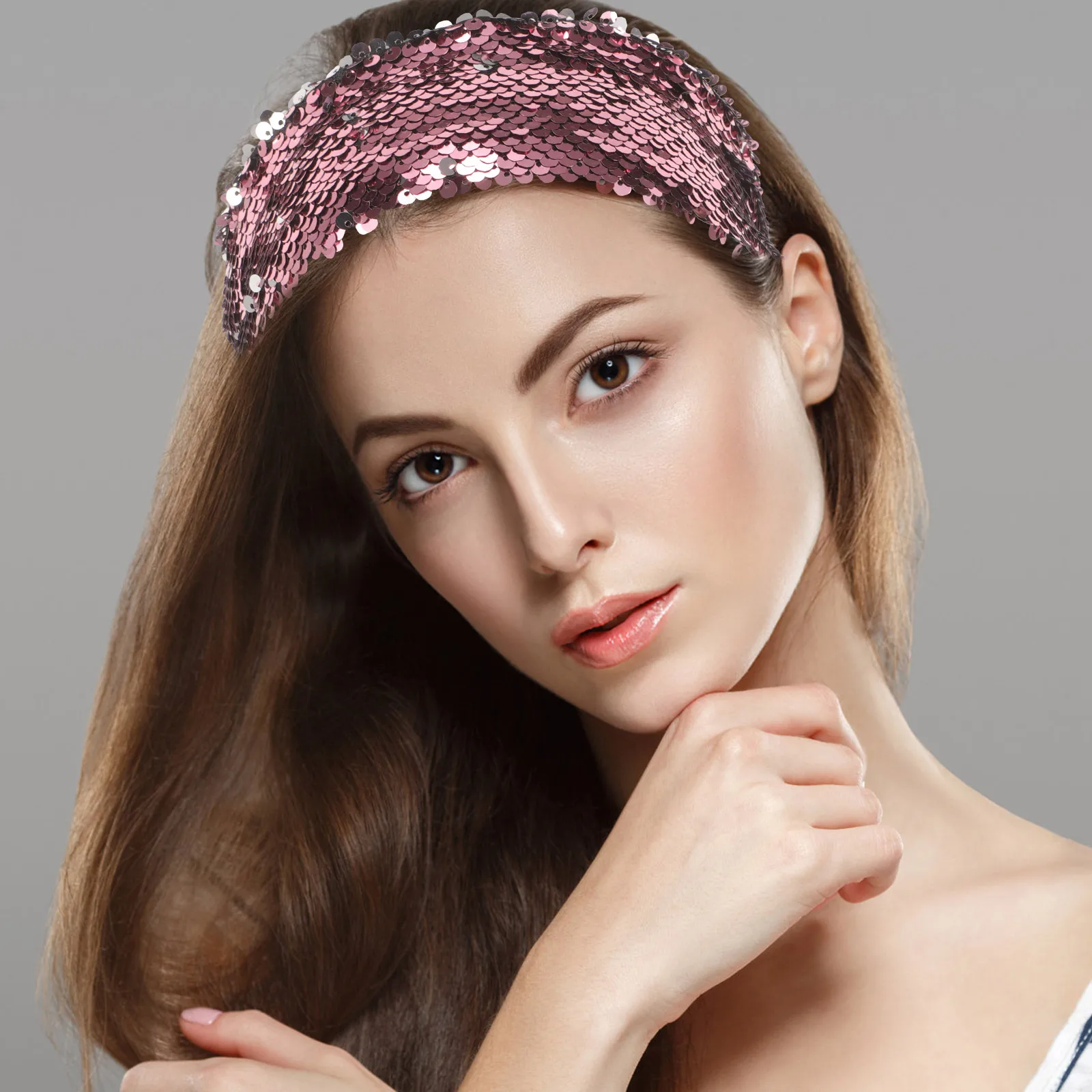 Elegant Girls Hair Clasp Durable Fabric Dual Side Sequin Accessory Prom Partygirls hairband kids handband sequin
Elegant Girls Hair Clasp Durable Fabric Dual Side Sequin Accessory Prom Partygirls hairband kids handband sequin