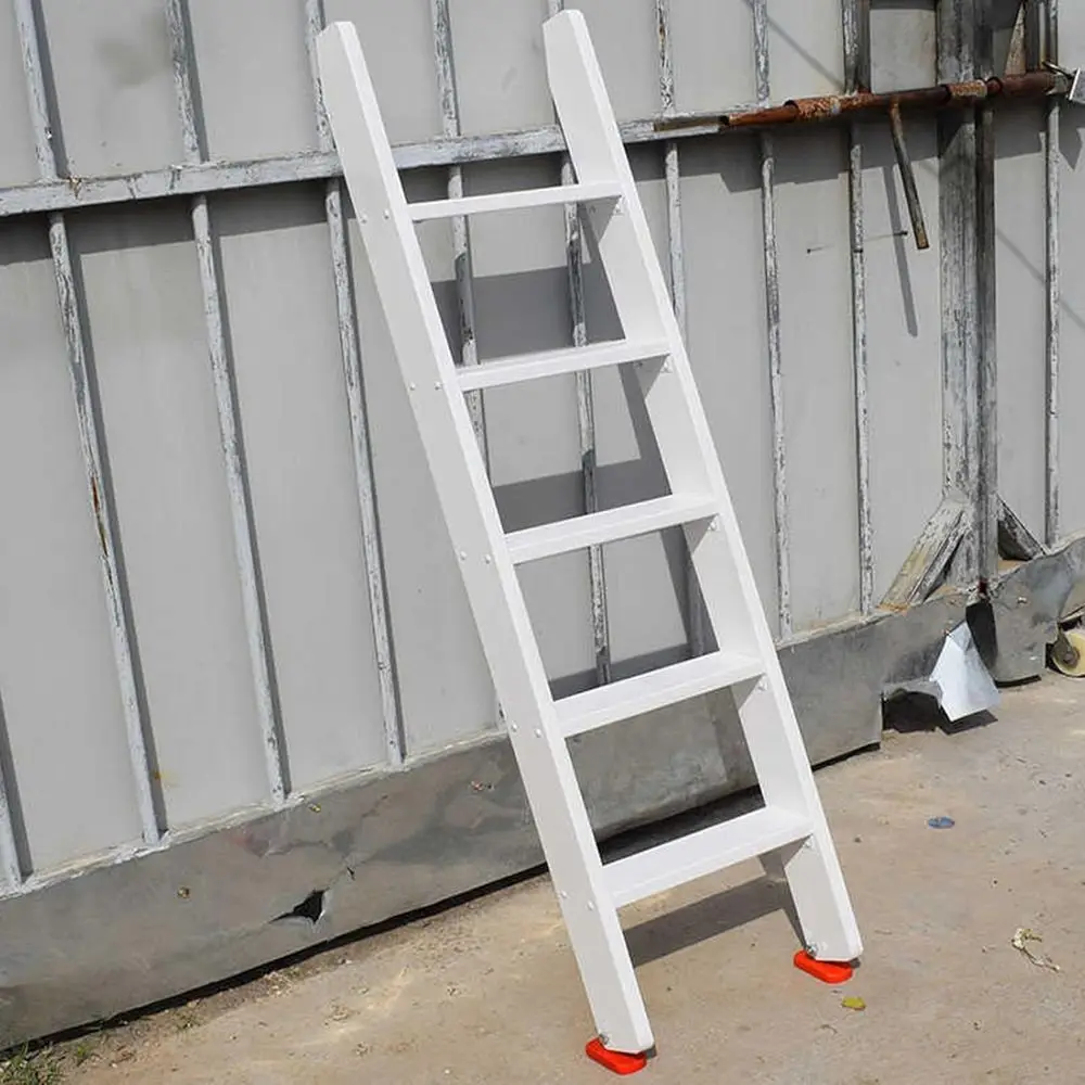 White 8-Step Wooden Bunk Bed Ladder with Rubber Mat for Adults, Kids, and Seniors (215cm)
White 8-Step Wooden Bunk Bed Ladder with Rubber Mat for Adults, Kids, and Seniors (215cm)
