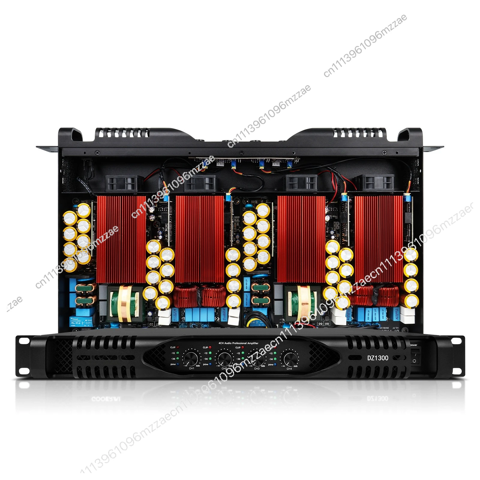 1300W Pure Post-Stage 1U Digital Power Amplifier High Power Quad-Channel Class D Professional Audio Power Amplifier
1300W Pure Post-Stage 1U Digital Power Amplifier High Power Quad-Channel Class D Professional Audio Power Amplifier