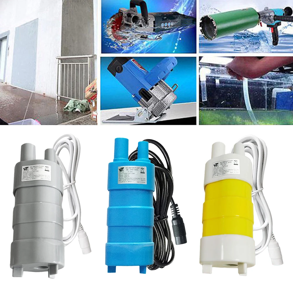 DC 12V Water Pump 5m/16.4ft 15W Submersible High Flow Pump Brushless Motor Wear-resistant Ceramic Shaft for Caravan Camper
DC 12V Water Pump 5m/16.4ft 15W Submersible High Flow Pump Brushless Motor Wear-resistant Ceramic Shaft for Caravan Camper