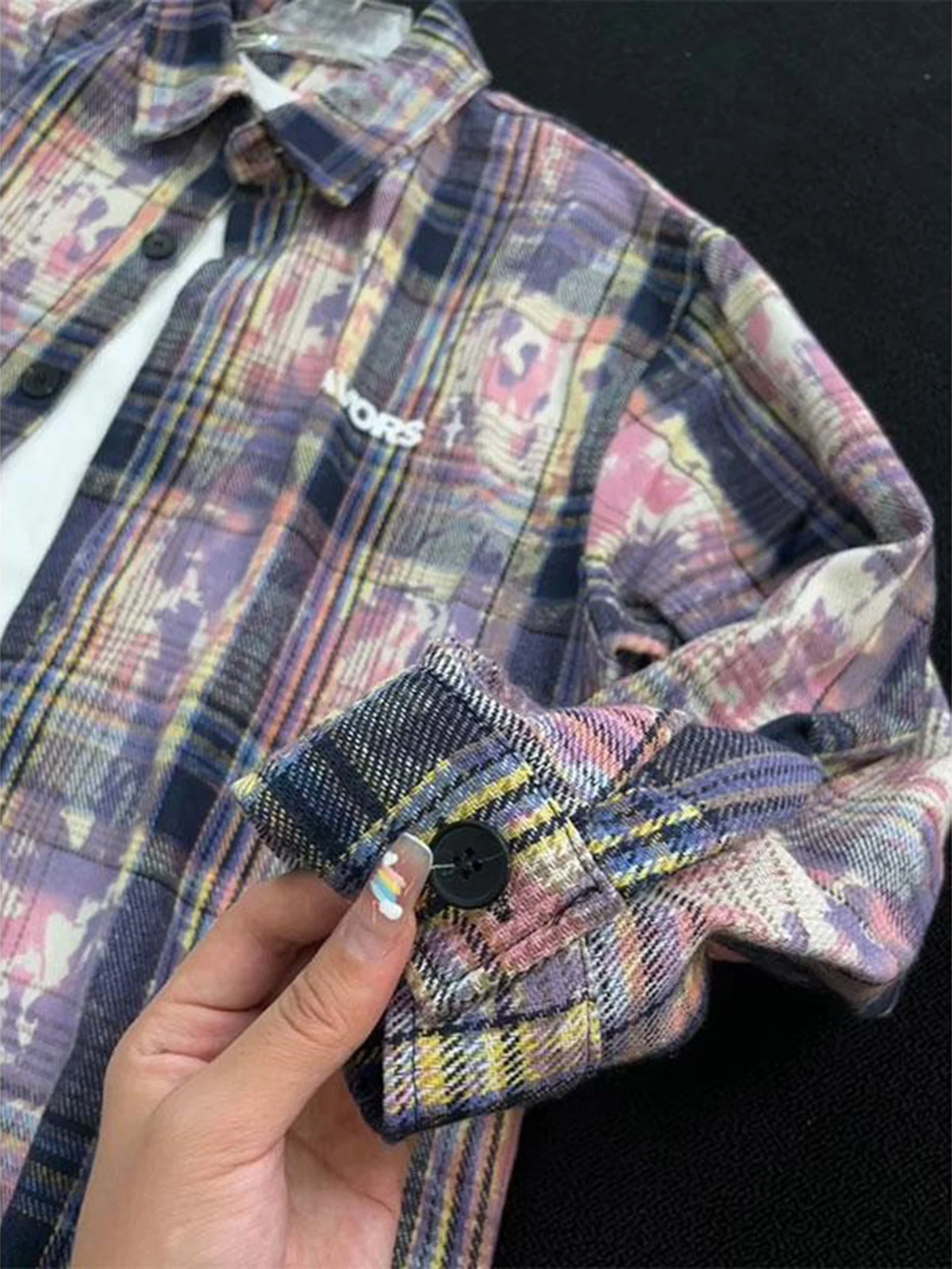 Retro American Dyed Plaid Long Sleeve Men's Shirt Autumn High Sensation Checkered Outerwear Cardigan Sun Protection Coat
Retro American Dyed Plaid Long Sleeve Men's Shirt Autumn High Sensation Checkered Outerwear Cardigan Sun Protection Coat