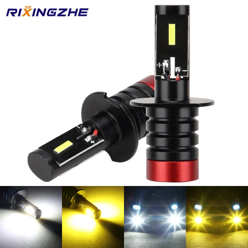 1pcs H3 Led H1 LED Bulbs 1860 Chips 2smd Car Fog Lights Day Driving Running Light 12V 6000K Headlight Bulbs White Yellow
1pcs H3 Led H1 LED Bulbs 1860 Chips 2smd Car Fog Lights Day Driving Running Light 12V 6000K Headlight Bulbs White Yellow