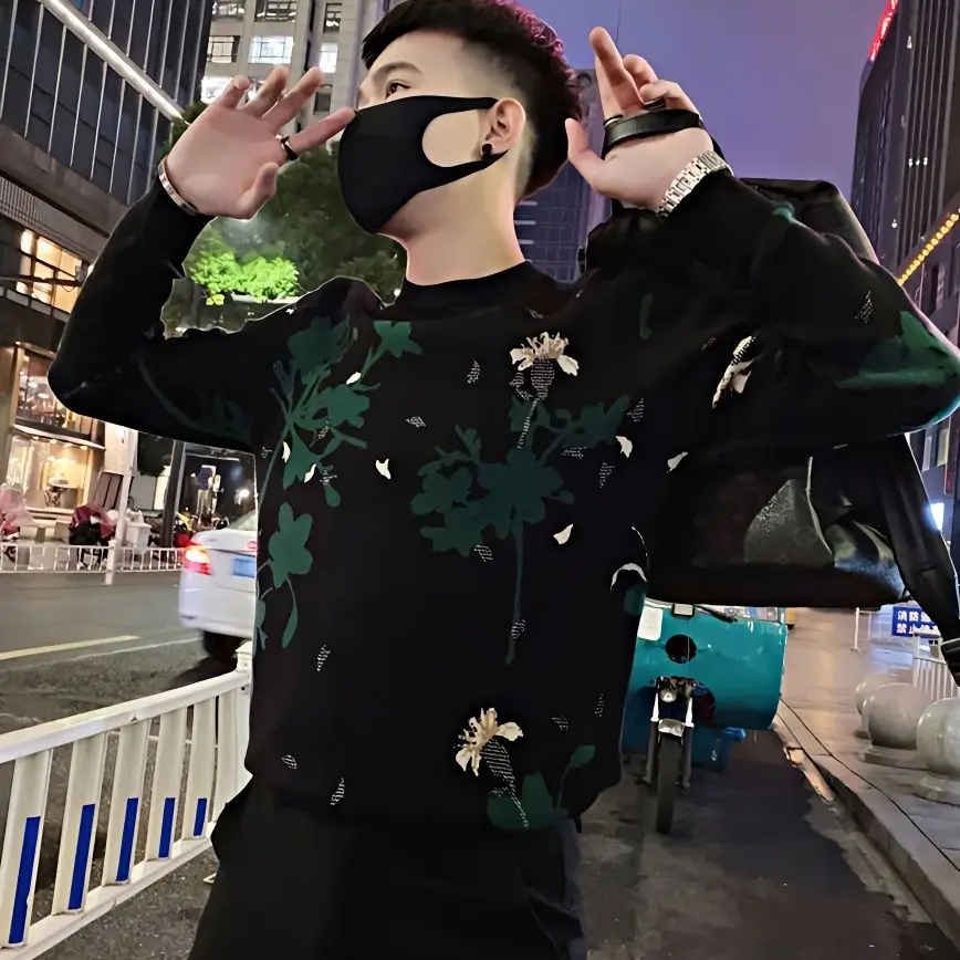 Men Harajuku Pullover Sweater Anime Knitted Knitwear Clothes Fashion Men Sweaters Jumpers Autumn Streetwear Male Tops C133
Men Harajuku Pullover Sweater Anime Knitted Knitwear Clothes Fashion Men Sweaters Jumpers Autumn Streetwear Male Tops C133