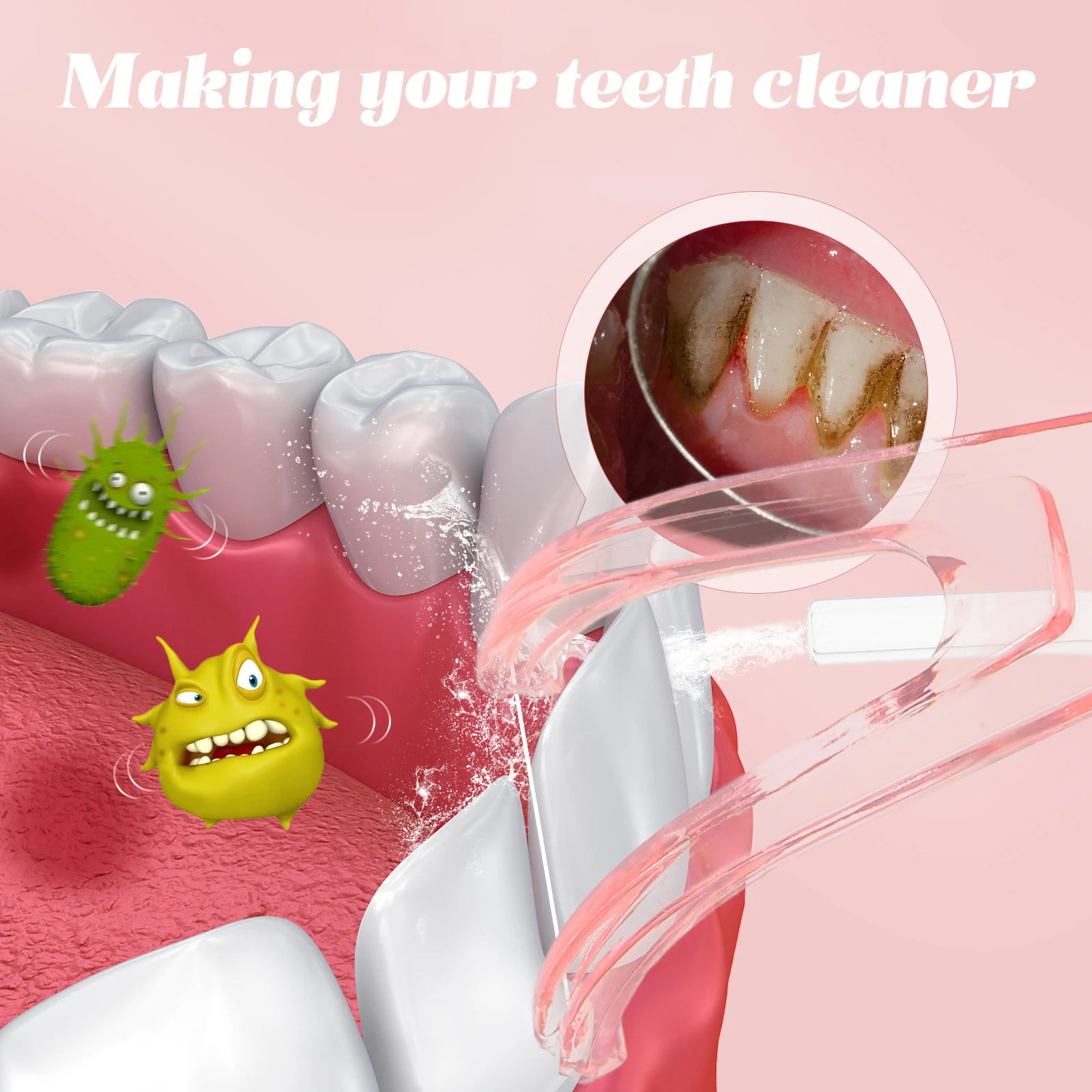 2pcs Dental Floss Holder Pp Material Non-Slip Grip Easy Back Teeth Access Reduce Gingivitis Daily Use Floss Pick Rack Oral Care
2pcs Dental Floss Holder Pp Material Non-Slip Grip Easy Back Teeth Access Reduce Gingivitis Daily Use Floss Pick Rack Oral Care