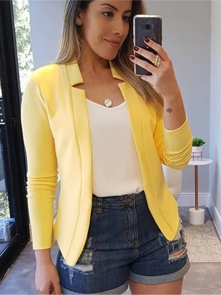 2024 New Women's Clothing Professional Suit Coat Solid Color Cardigan Summer Fashion Commuting Slim Fit Leisure Ladies Thin Coat
2024 New Women's Clothing Professional Suit Coat Solid Color Cardigan Summer Fashion Commuting Slim Fit Leisure Ladies Thin Coat