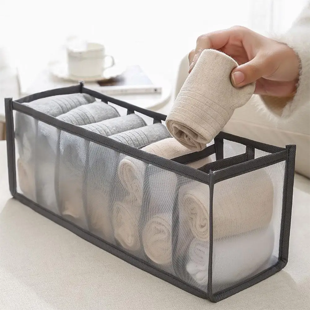 Hot Home Storage Boxes Foldable Plaid Underwear Combination Bags - Nylon Drawer Dividers for Socks, Panties and Underwear
Hot Home Storage Boxes Foldable Plaid Underwear Combination Bags - Nylon Drawer Dividers for Socks, Panties and Underwear