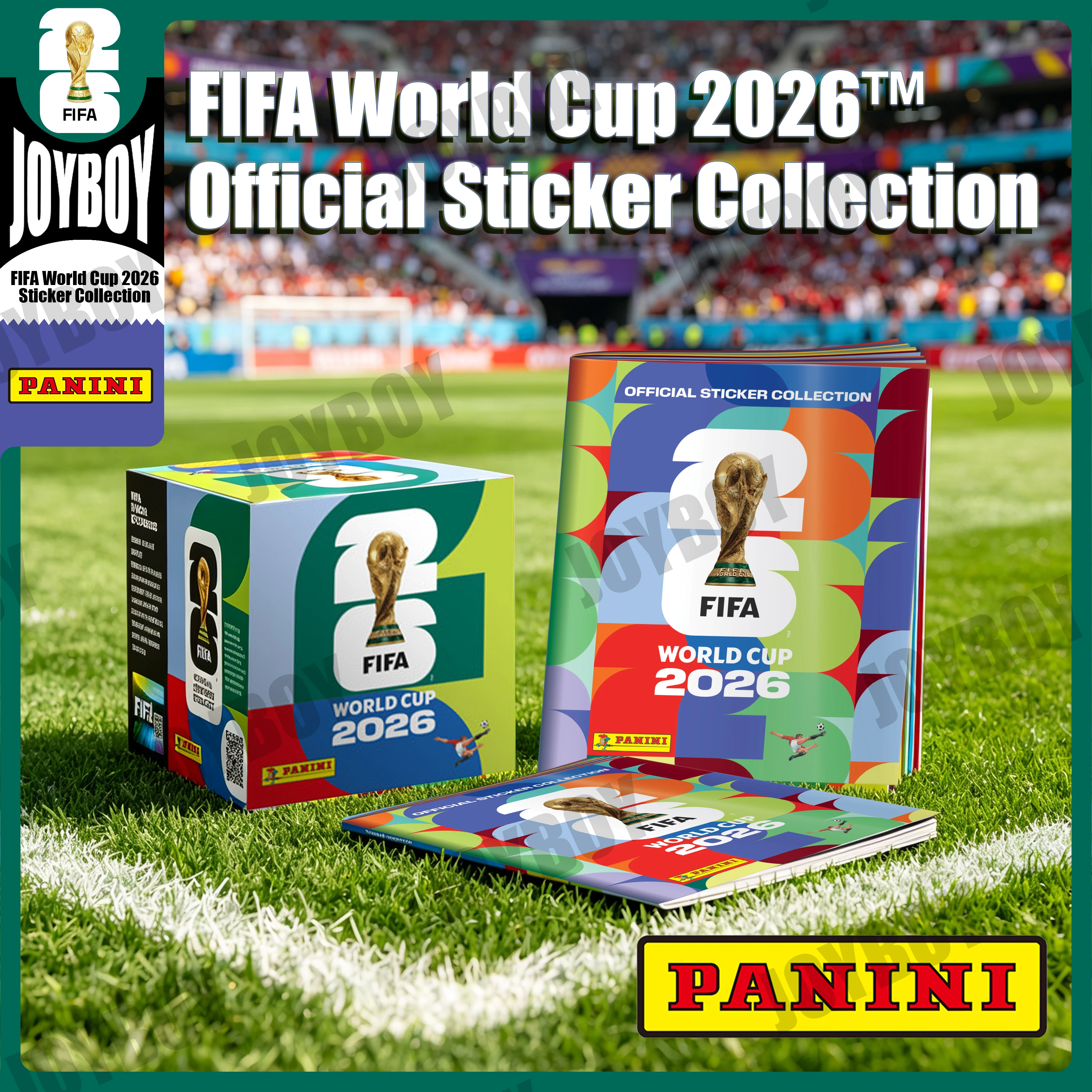In Stock FIFA World Cup 2026 Panini Official Sticker Collection Football Souvenir Premium Edition Football Trading Cards Gift
In Stock FIFA World Cup 2026 Panini Official Sticker Collection Football Souvenir Premium Edition Football Trading Cards Gift