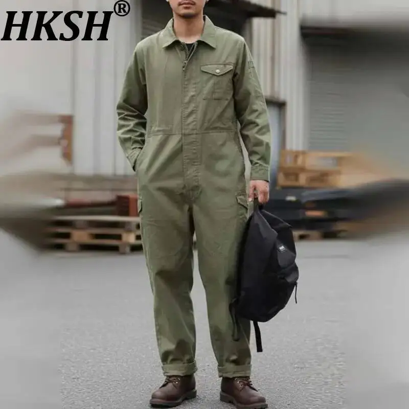 HKSH Spring New Men Tide American Flight Pants Autumn Combed Cotton Multi-Pockets Jumpsuit Chic Ins Vintage Safari Style HK24138
HKSH Spring New Men Tide American Flight Pants Autumn Combed Cotton Multi-Pockets Jumpsuit Chic Ins Vintage Safari Style HK24138