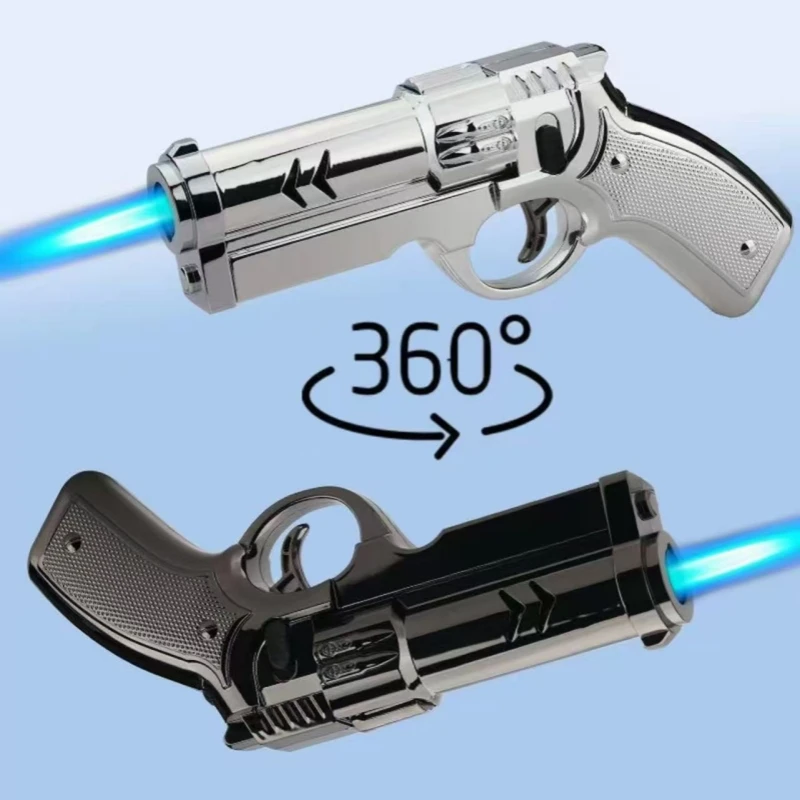 Outdoor Metal Large Flame Spray Gun Lighter Windproof Spray High-temperature Flame Turbine Cigar Camping Barbecue Lighter
Outdoor Metal Large Flame Spray Gun Lighter Windproof Spray High-temperature Flame Turbine Cigar Camping Barbecue Lighter