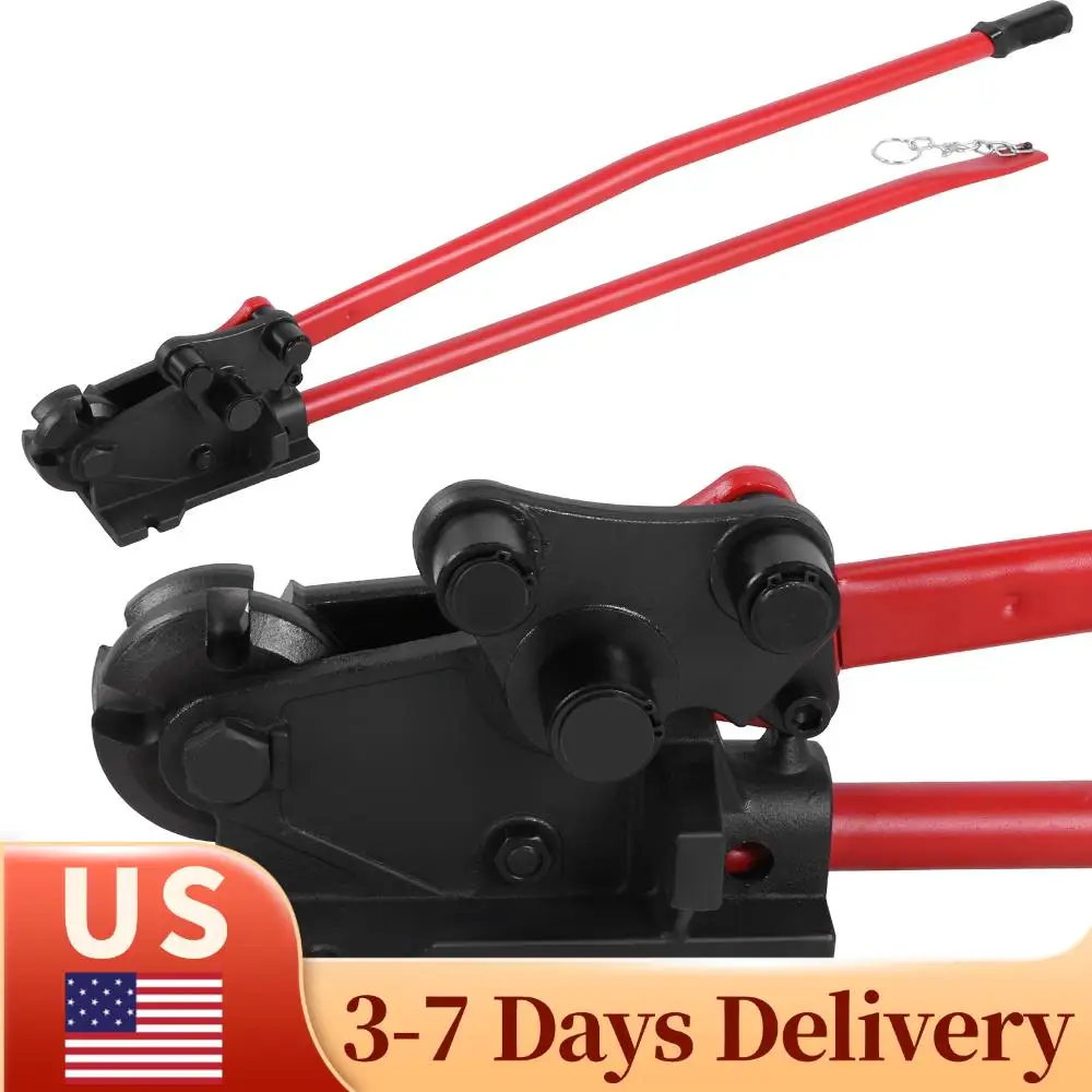 2-in-1 Manual Rebar Bender Cutter Rebars Up To 5/8inch Tubing Bender with No-Slip Handle Grip for Construction Site Auto Repair
2-in-1 Manual Rebar Bender Cutter Rebars Up To 5/8inch Tubing Bender with No-Slip Handle Grip for Construction Site Auto Repair