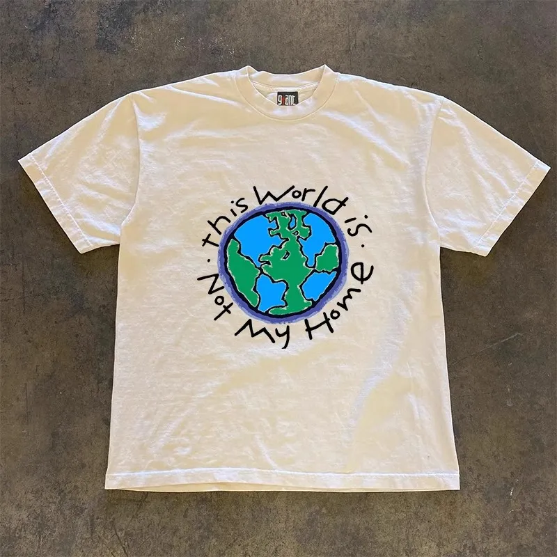 Heavyweight 260g Pure Cotton Short Sleeve T-Shirt Loose Fit Versatile Design Student Couple Style Casual Comfortable Top
Heavyweight 260g Pure Cotton Short Sleeve T-Shirt Loose Fit Versatile Design Student Couple Style Casual Comfortable Top