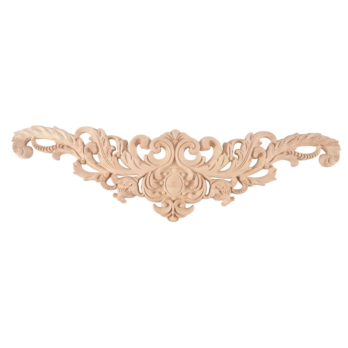 40x12cm Exquisite Classic Rubber wood Carved Applique Furniture Natural Decal Wood color
40x12cm Exquisite Classic Rubber wood Carved Applique Furniture Natural Decal Wood color
