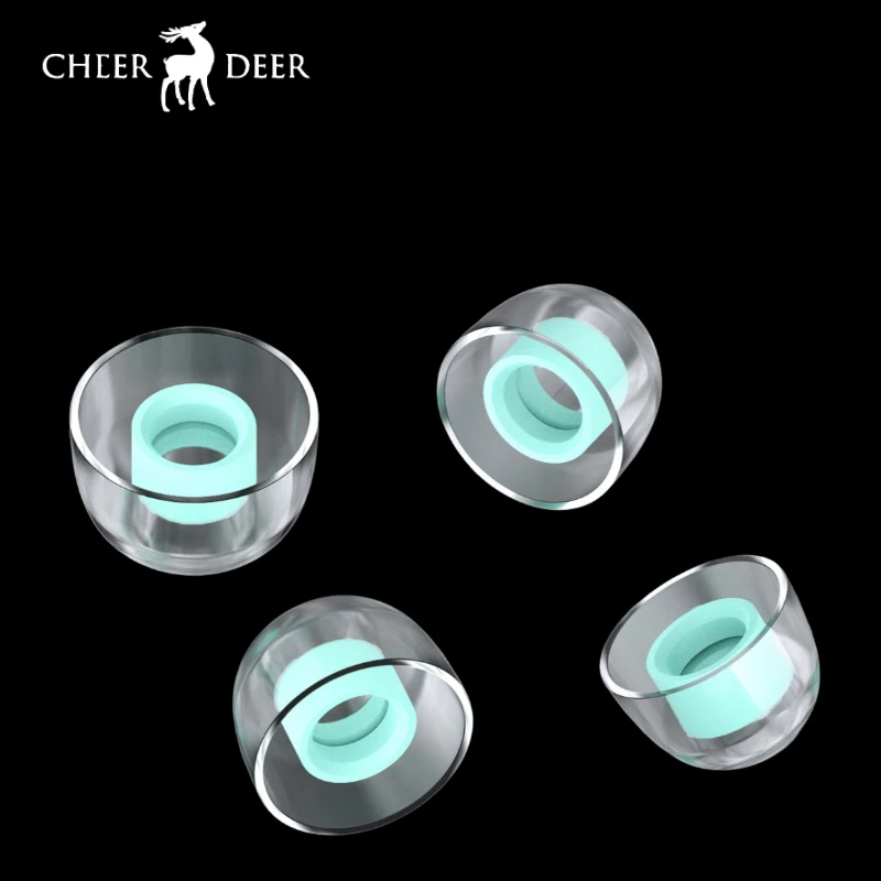 CHEER DEER JADA HIFI in-Ear Eartips Silicone Liquid Silicone Ear Tips Soft Comfortable In-Ear Caps for Ear Protection
CHEER DEER JADA HIFI in-Ear Eartips Silicone Liquid Silicone Ear Tips Soft Comfortable In-Ear Caps for Ear Protection