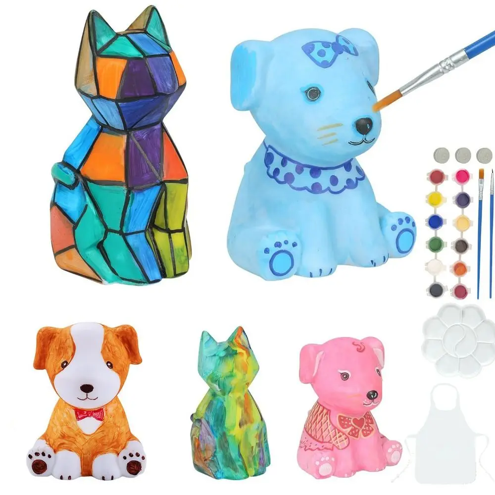 New Vinyl Painting Lamp Kit Animal Pattern with Brushes Cow Lamp DIY Material Night Light Crafts Painting Teaching Tools
New Vinyl Painting Lamp Kit Animal Pattern with Brushes Cow Lamp DIY Material Night Light Crafts Painting Teaching Tools
