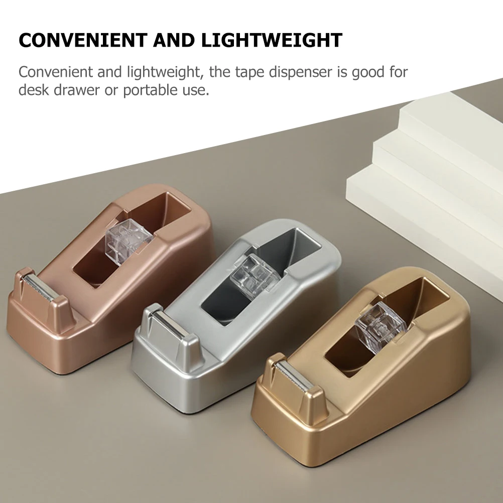 2Pcs Plastic Tape Dispenser Heavy Duty Smooth Edge Portable Office School Family Use Washi Sticker Holder
2Pcs Plastic Tape Dispenser Heavy Duty Smooth Edge Portable Office School Family Use Washi Sticker Holder
