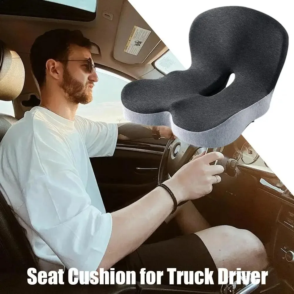 Comfort Memory Foam Backrest Cushion Non-Slip Breathable Chair Cushion One-piece Design Waist Protection Truck Seat Cushion
Comfort Memory Foam Backrest Cushion Non-Slip Breathable Chair Cushion One-piece Design Waist Protection Truck Seat Cushion