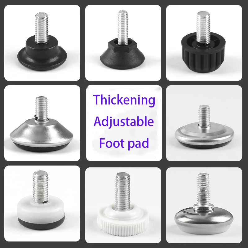 10Pcs Plastic Adjustable Furniture Foot Pad Nut Dia 6-10mm Table Chair Balance Furniture Legs Shockproof Anti Slip Support Feet
10Pcs Plastic Adjustable Furniture Foot Pad Nut Dia 6-10mm Table Chair Balance Furniture Legs Shockproof Anti Slip Support Feet