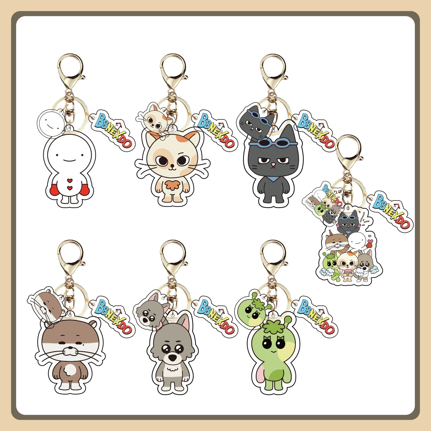 3Pcs Kpop Boynextdoor Lightstick Cartoon Character Pendant Keychain SUNGHO RIWOO JAEHYUN TAESAN LEEHAN WOONH Keyring Fans Gift
3Pcs Kpop Boynextdoor Lightstick Cartoon Character Pendant Keychain SUNGHO RIWOO JAEHYUN TAESAN LEEHAN WOONH Keyring Fans Gift
