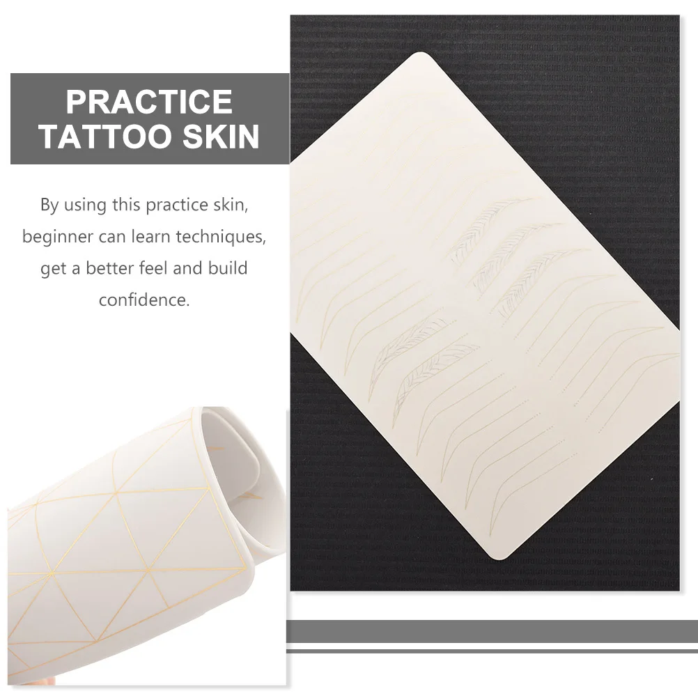 1pc Silicone Skin For Tattooing Practice Skin For Eyebrow Tattoo Training Realistic Touch Tattoo Practice 
1pc Silicone Skin For Tattooing Practice Skin For Eyebrow Tattoo Training Realistic Touch Tattoo Practice